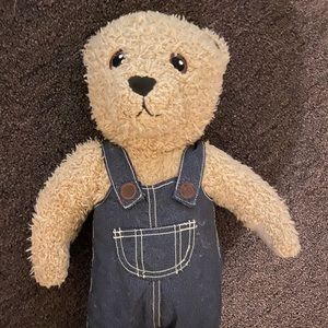 IKEA bear with overalls